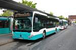 Stadtverkehr Maintal Mercedes Benz Citaro 2 Hybrid am 22.05.21 in Frankfurt Enkheim