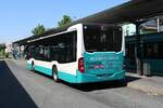 Stadtverkehr Maintal Mercedes Benz Citaro 2 Wagen 233 am 19.06.21 in Frankfurt Enkheim