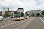 Mainzer Mobilität Mercedes Benz Citaro 2 G Wagen 940 am 10.08.21 am Hauptbahnhof