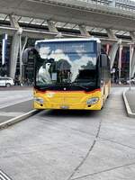 Frontansicht des MB C2 '11029' des PU Bucheli Busbetriebe, Kriens am 11.9.21 beim Bahnhof Luzern.