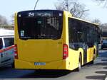 Mercedes Citaro III der BVG in Berlin am 30.03.2019