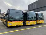 Mehrere Neue MB C2 am 13.11.21 bei Evobus Winterthur.
