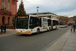 Mainzer Mobilität Mercedes Benz Citaro 2 G Wagen 958 am 31.12.21 in Mainz Innenstadt