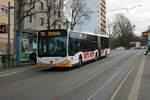 Mainzer Mobilität Mercedes Benz Citaro 2 G Wagen 948 am 11.01.22 in Mainz Innenstadt