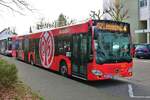 Mainzer Mobilität Mercedes Benz Citaro 2 G Wagen 959 am 11.01.22 in Mainz
