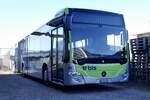 MB C2 G 302  BE 559 302  der Busland AG am 22.1.22 hinter der Garage in Burgdorf abgestellt.
