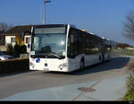 intertours - Mercedes Citaro  ( ex TL ) Nr.468 FFR  300468 unterwegs in Busswil als Bahnersatz für die BLS zwischen Brügg und Busswil am 19.03.2022