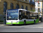 TransN - Mercedes Citaro Nr.231  NE 195231 unterwegs in Neuchâtel am 03.05.2022