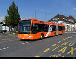 STI - Mercedes Citaro Nr.171 unterwegs vor dem SBB Bahnhof Thun am 14.05.2022