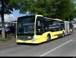 STI - Mercedes Citaro Nr.173 unterwegs vor dem SBB Bahnhof Thun am 14.05.2022
