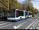 VBL - Mercedes Citaro Nr.168 unterwegs auf der Linie 20 in Luzern am 23.10.2022