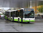 transN - Mercedes Citaro  Nr.381 bei Bahnhof in La Chaux de Fonds am 04.11.2022