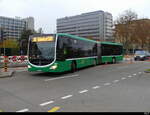 BVB - Mercedes Citaro Nr.7034  BS 99334 unterwegs in der Stadt Basel am 04.12.2022