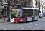 tpf - Mercedes Citaro Nr.179 FR 300428 unterwegs in der Stadt Freiburg am 18.02.2023