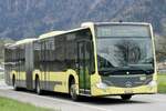 MB C2 G 170 der STI als Bahnersatz nach Interlaken Ost am 23.4.23 in Wilderswil.