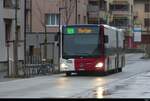 tpf - Mercedes Citaro Nr.856 FR 300449 unterwegs auf der Linie 202 in Bulle am 06.01.2024