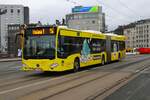 Mainzer Mobilität Mercedes Benz Citaro 2 G Wagen 963 am 12.02.24 in Mainz Hauptbahnhof