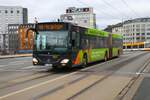 Mainzer Mobilität Mercedes Benz Citaro 2 G Wagen 927 am 12.02.24 in Mainz Hauptbahnhof