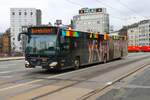 Mainzer Mobilität Mercedes Benz Citaro 2 G Wagen 920 am 12.02.24 in Mainz Hauptbahnhof