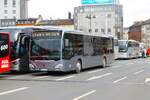 Lehr Reisen Mercedes Benz Citaro 2 am 12.02.24 in Mainz Hauptbahnhof