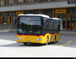 Postauto - Mercedes Citaro GR 168604 vor dem Bhf. Ilanz am 29.03.2024