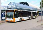 RNV Mercedes Benz Citaro C2 G Wagen 8691 am 23.06.24 in Heidelberg 