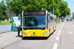 SSB Mercedes Benz Citaro C2 G Wagen 233 am 10.07.24 in Stuttgart