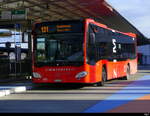 Zimmerberg Bus - Mercedes Citaro Nr.652  ZH 878274 unterwegs auf der Linie 131 bei den Bushaltestellen neben dem Bhf. Horgen am 2024.12.21