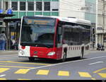 tpf - Mercedes Citaro Nr.1041 unterwegs bei den Haltestellen vor dem Bahnhof in Freiburg am 25.03.2025