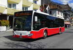 Postauto - Mercedes Citaro BE 707884 ( ex Wien ) unterwegs in Interlaken am 05.04.2025