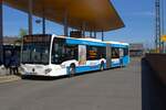 Stadtwerke Rüsselsheim Mercedes Benz Citaro 2 G am 12.04.25 am Bahnhof