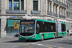 Mercedes Citaro 7031, auf der Linie 48, fährt am 14.04.2025 Richtung Haltestelle Schützenhaus. Aufnahme Basel.