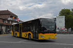 Mercedes Citaro der Post, auf der Linie 102, verlässt am 02.09.2024 die Haltestelle beim Bahnhof Interlaken Ost.