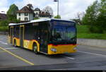 Postauto - Mercedes Citaro  BE  649002 unterwegs in Bolligen am 26.04.2025