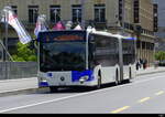 tl - Mercedes Citaro Nr.571 unterwegs auf der Linie 1 in der Stadt Lausanne am 21.05.2025