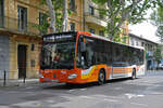 Mercedes Citaro 555, auf der Linie 6, ist am 13.05.2024 in Aix-en Provence unterwegs.