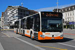 Mercedes Citaro 1131, auf der Linie 1, fährt am 15.09.2025 zur Haltestelle beim Bahnhof Solothurn.