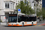 Mercedes Citaro 1271, auf der Linie 2, fährt am 15.09.2025 bei der Haltestelle beim Bahnhof Solothurn ein.