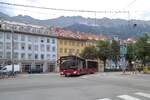 Mercedes-Benz Citaro 2. Generation der Innsbrucker Verkehrsbetriebe (Bus Nr. 432) als Schienenersatzverkehr für die Straßenbahnlinie 1 in Innsbruck, Innrain. Aufgenommen 10.7.2025.