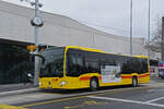 Mercedes Citaro 1 der BLT, auf der Linie 47, bedient am 01.12.2025 die Haltestelle St. Jakob. Aufnahme Basel.