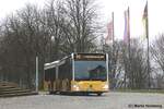 Mercedes Citaro C2 G  SSB , Stuttgart-Solitude Dezember 2025