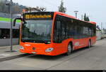 rbs - Mercedes Citaro  Nr.4222  BE  528670 unterwegs auf der Linie 898 beim Bahnhof Büren an der Aare am 23.11.2025 