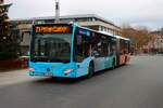 Mainzer Mobilität Mercedes Benz Citaro 2 G Wagen 941 am 31.12.25 am Höfchen in der Innenstadt