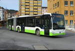 transN - Mercedes Citaro Nr.362  NE 145362 unterwegs auf der Linie 303 in La Chaux de Fonds am 17.01.2026