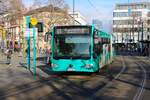 ICB Mercedes Benz Citaro 2 G Wagen 443 am 07.02.26 in Frankfurt am Main