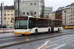 Mainzer Mobilität Mercedes Benz Citaro 2 G Wagen 932 am 16.02.26 in Mainz Hauptbahnhof