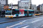 Mainzer Mobilität Mercedes Benz Citaro 2 G Wagen 964 am 16.02.26 in Mainz Hauptbahnhof