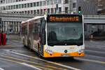 Mainzer Mobilität Mercedes Benz Citaro 2 G Wagen 962 am 16.02.26 in Mainz Hauptbahnhof