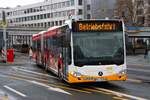 Mainzer Mobilität Mercedes Benz Citaro 2 G Wagen 968 am 16.02.26 in Mainz Hauptbahnhof