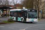Racktours Mercedes Benz Citaro 2 G auf der RMV X-Linie X57 am 13.03.26 in Frankfurt am Main